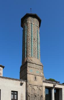 Minaret of the Ince Minareli Medrese, Konya, Turkey