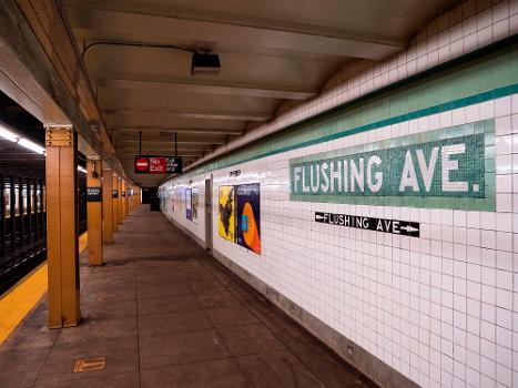 Flushing Avenue Subway Station (Crosstown Line)