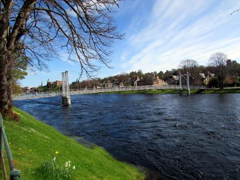 Over the River Ness in Inverness. Designed by C R Manners, and completed in 1881