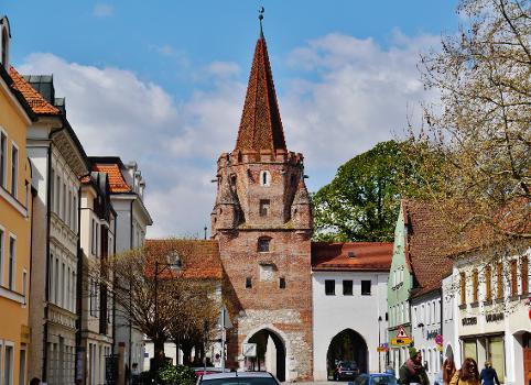 Kreuztor, Ingolstadt, Bayern, Deutschland