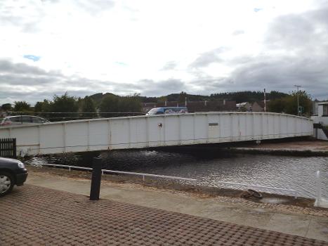 Inverness: Muirtown Swing Bridge, northern face