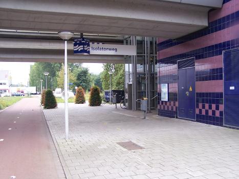 Amsterdam Metro station Isolatorweg