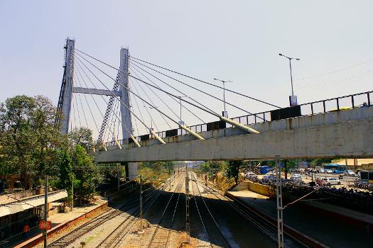 Hanging Bridge on Old Madras Road National Highway 4, above Krishnarajapuram Railway Station.