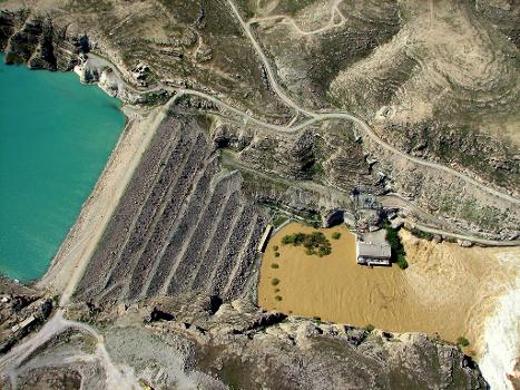 The Kajaki Dam in Helmand Province of Afghanistan
