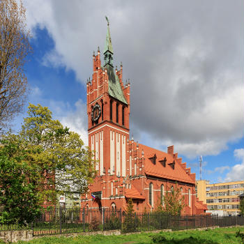 Church of the Holy Family in Kaliningrad formerly Königsberg, Kaliningrad Oblast (Russia).