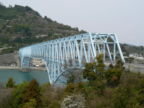 The Kamagari Bridge in Hiroshima prefecture