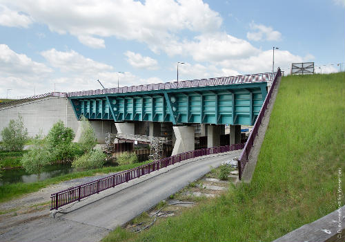 Kanalbrücke über die Lippe (Neue Fahrt)