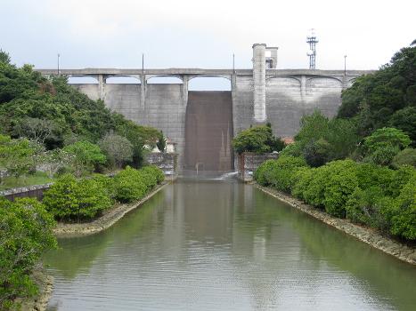 Kanna Main Dam in Okinawa, Japan