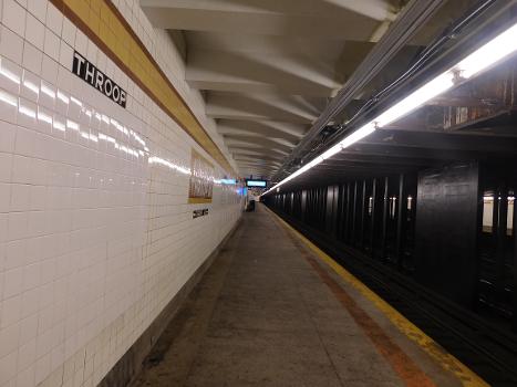 Kingston-Throop Avenues Subway Station (Fulton Street Line)