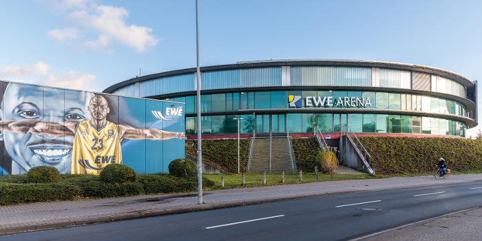 Kleine EWE-Arena in Oldenburg (Oldb)