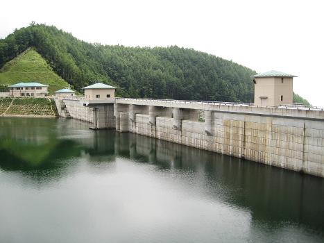 Kotogawa Dam and lake