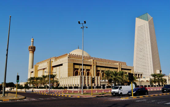 Südseite der Großen Moschee, Kuwait City, Kuwait