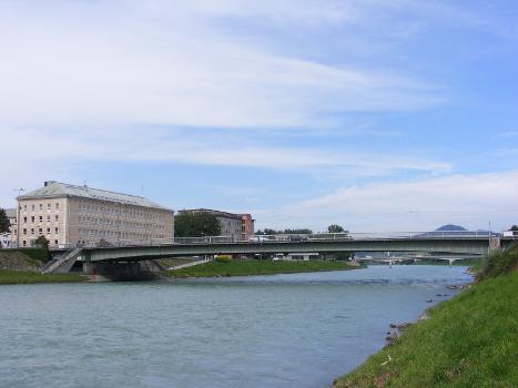 Lehener Brücke in Salzburg
