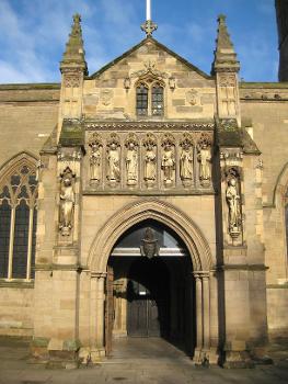 South entrance of Leicester Cathedral