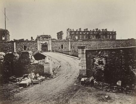 Casernes du fort de Vanves détruites après les guerres de 1870 et 1871
