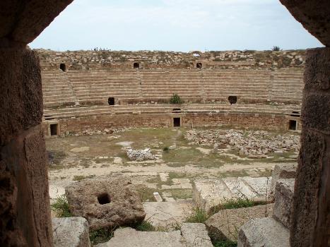 Amphitheater von Leptis Magna