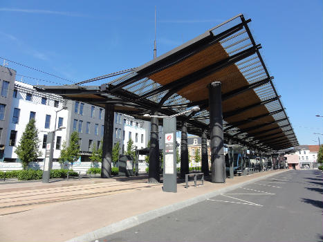 Straßenbahnhaltestelle Espace Villars