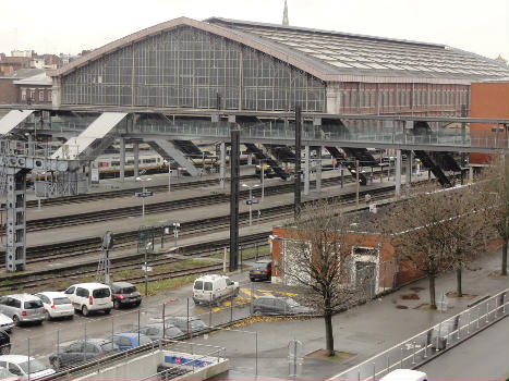 Fußgängerbrücke Lille-Flandres