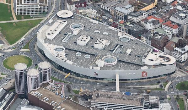 Luftaufnahme Limbecker Platz:Blickrichtung Ost