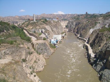 Liujiaxia Dam, in Yongjing County, Gansu