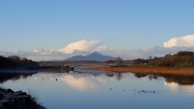 Photo of Lough Lannagh Bridge, Castlebar, taken 21 November 2016