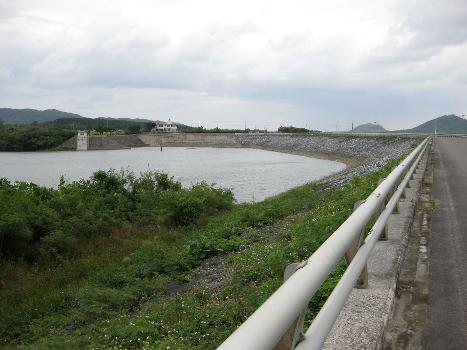 Maezato Dam in Okinawa, Japan
