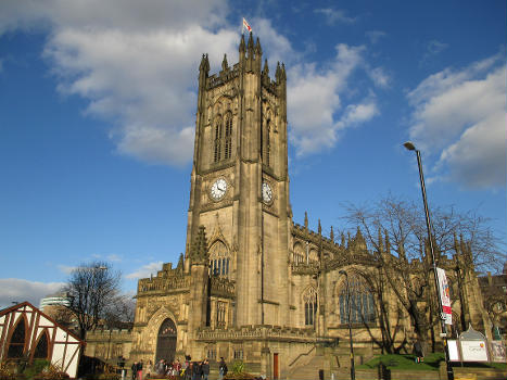 Cathedral church of SS Mary, Denys and George, Manchester, England