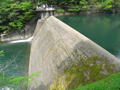 Masudamari Dam (Otagawa river/Hiroshima Pref./Japan)