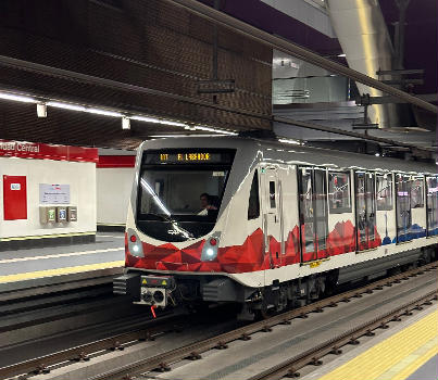 Metrobahnhof Universidad Central