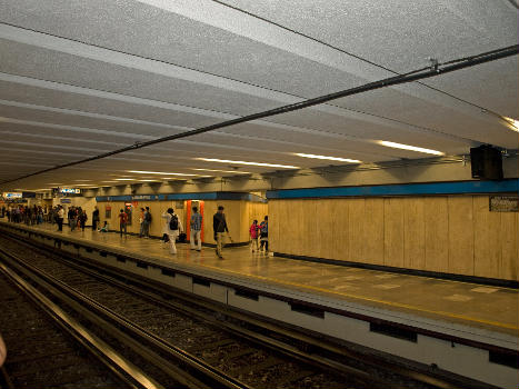 Platforms, Metro Bellas Artes Line 2, Mexico City