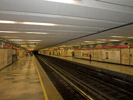 Platforms, Metro Cuauhtémoc, Mexico City