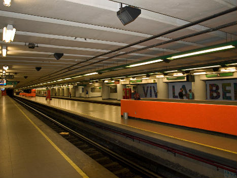 Platforms, Metro Garibaldi, Line 8