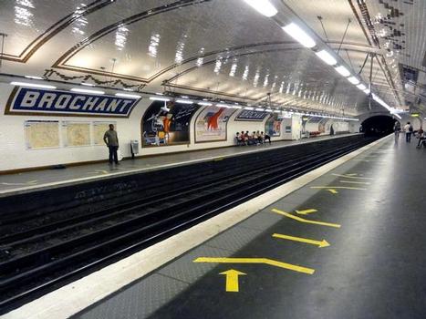 Station de métro Brochant