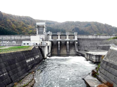Mizugatoro Dam (Sagaegawa river/Yamagata Pref./Japan)