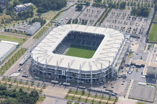 Stadion im Borussia-Park, Mönchengladbach, Germany