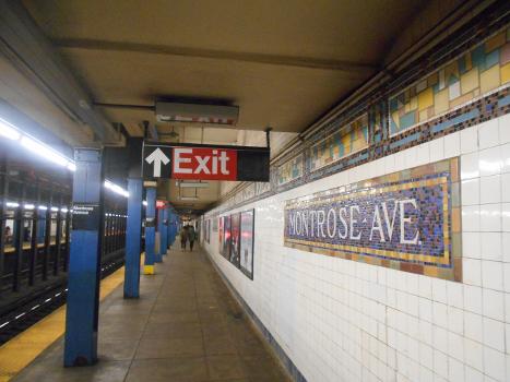 Montrose Avenue Subway Station (Canarsie Line)