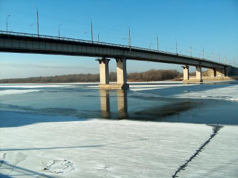 Neue Wolgabrücke Astrachan