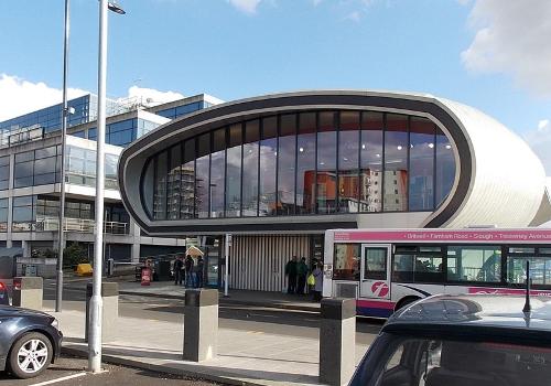 North side of Slough bus station