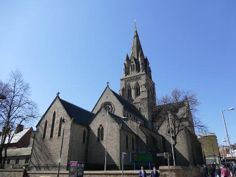 La cathédrale Saint-Barnabé à Nottingham (Nottinghamshire, Angleterre).