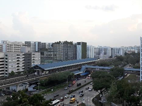 Exterior of Admiralty MRT Station