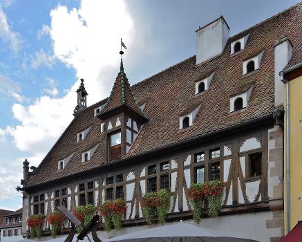 Obernai (Bas-Rhin) - Place du marché - Halle aux blés
L'édifice fait l'objet d'un classement au titre des monuments historiques depuis 1900.