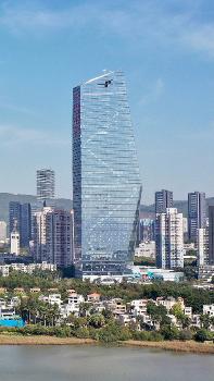 OCT Tower(300m) in Nanshan District, Shenzhen, China