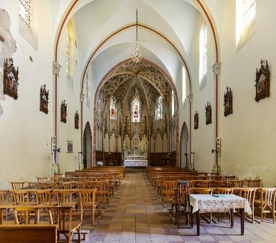 Orgueil - L'Église Saint-Ferréol - Vu de l'intérieur de l'église