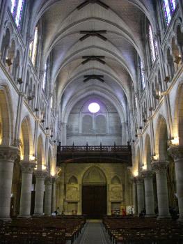 Église Saint-Paterne d'Orléans (Loiret, France) : nef