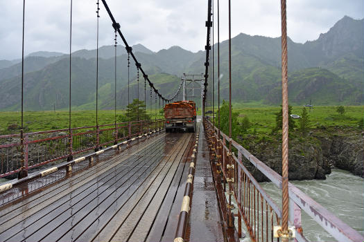 Oroktoysky Bridge, Altai Republic, Russia