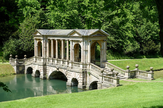 Palladian Bridge, Prior Park - Bath, England.