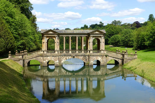 Palladian Bridge, Prior Park - Bath, England.