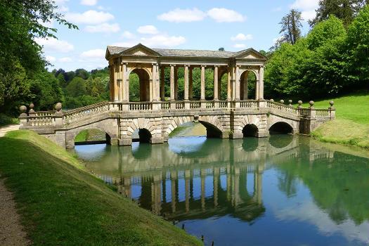 Palladian Bridge, Prior Park - Bath, England.