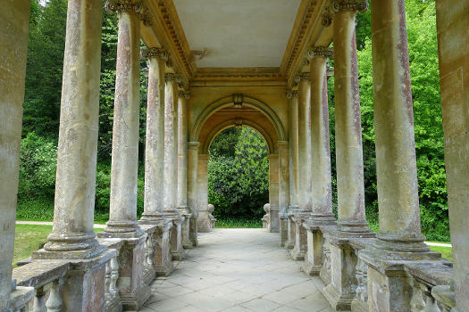 Palladian Bridge, Prior Park - Bath, England.