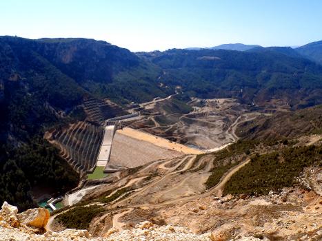Pamukluk dam in Mersin Province, Turkey